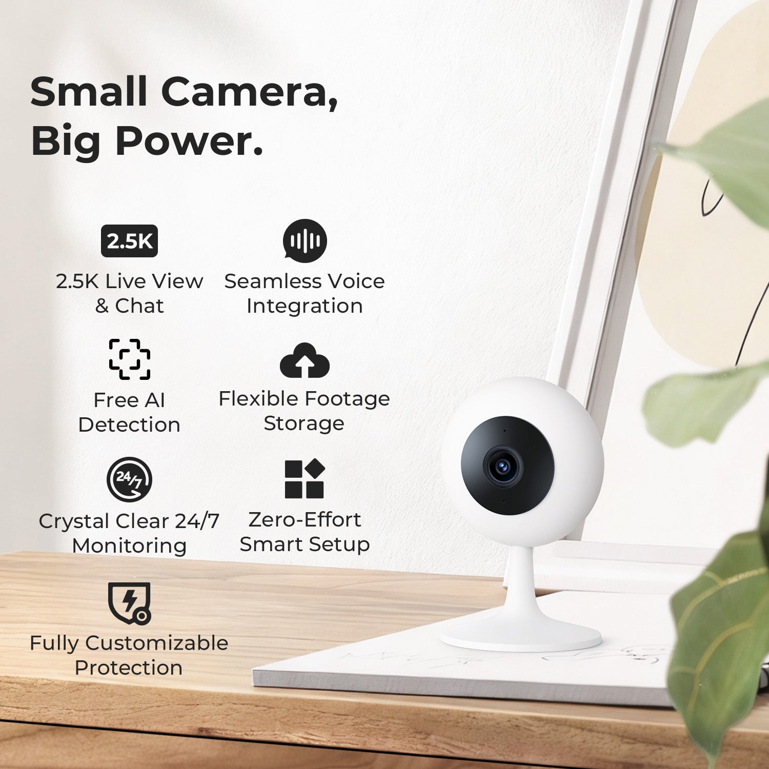 IMILAB SC230 2.5K WiFi Indoor Security Camera