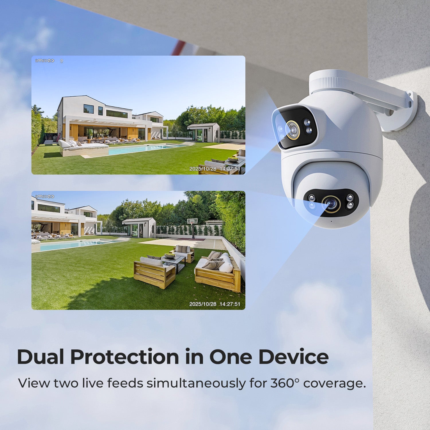 IMILAB SC730-D Bullet and PTZ Spotlight Camera