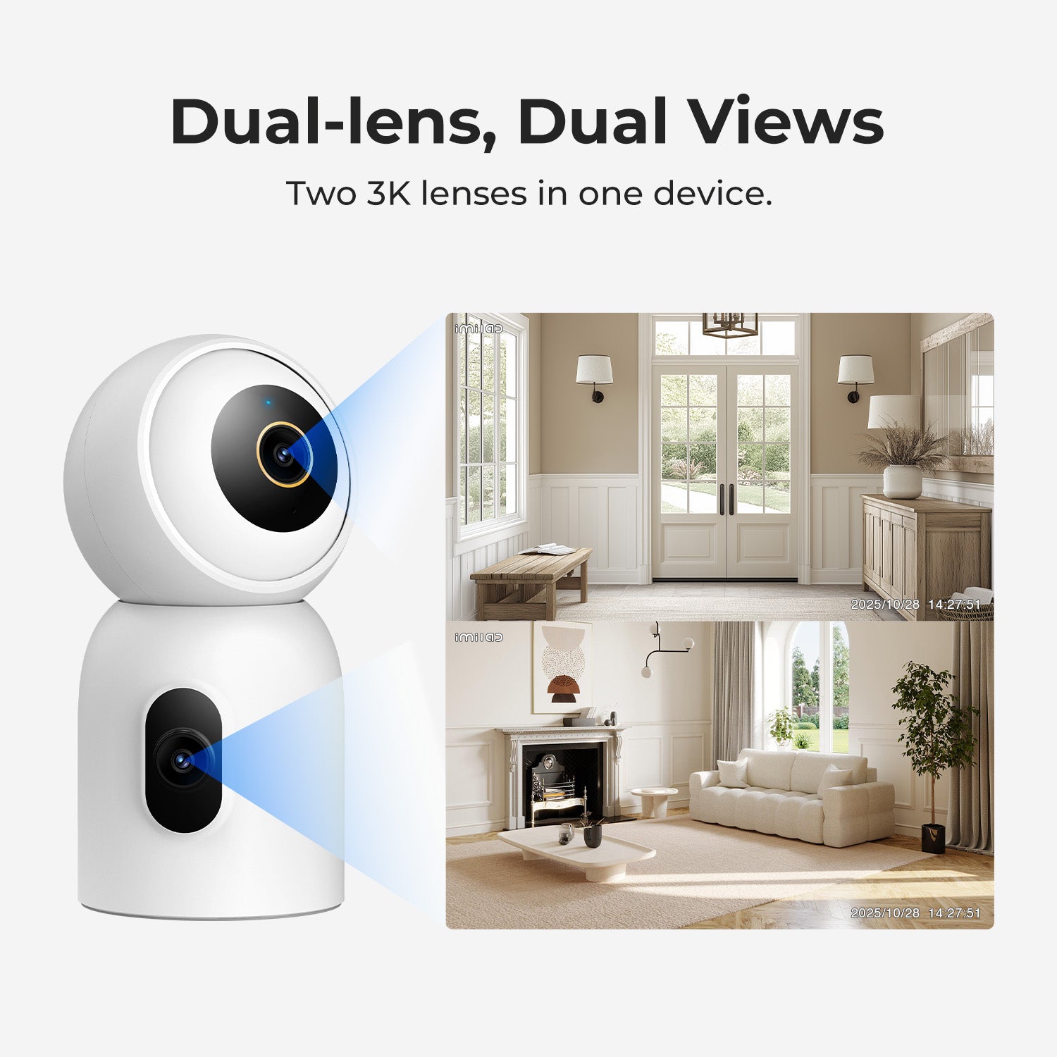 IMILAB SC330-D 3K+3K WiFi Plug-in Indoor Camera