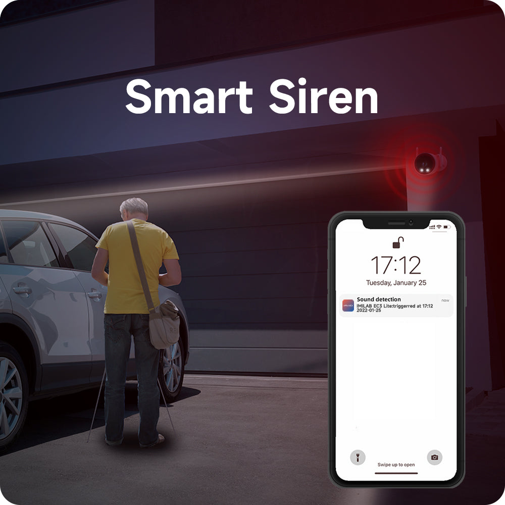 IMILAB EC3 Lite 2K WiFi Plug-in Spotlight Camera