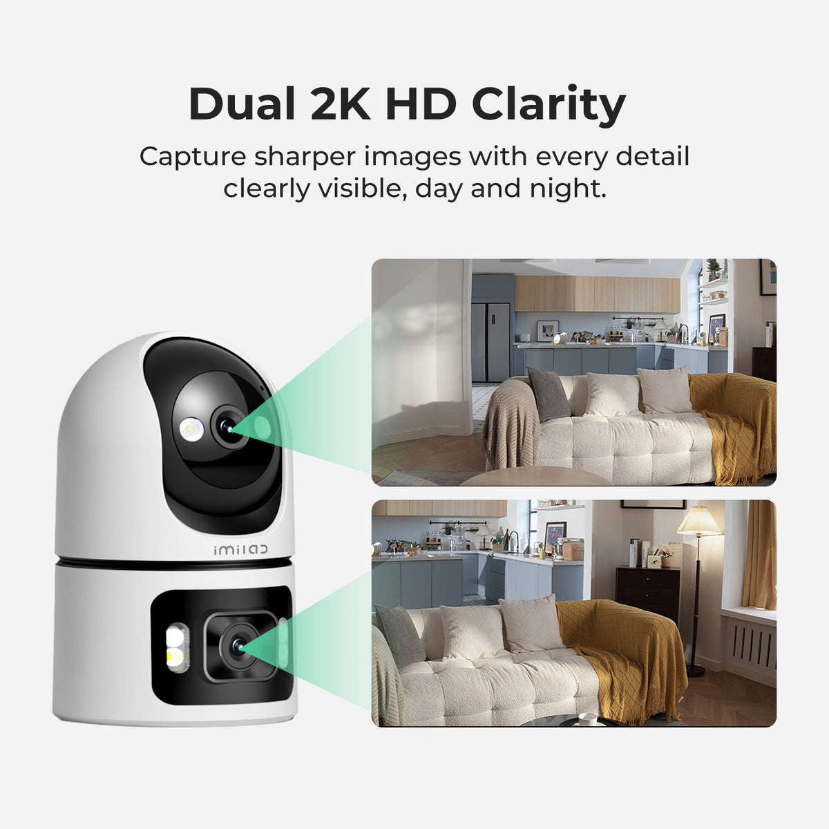 IMILAB SC320-D 2K+2K WiFi Plug-in Indoor Camera