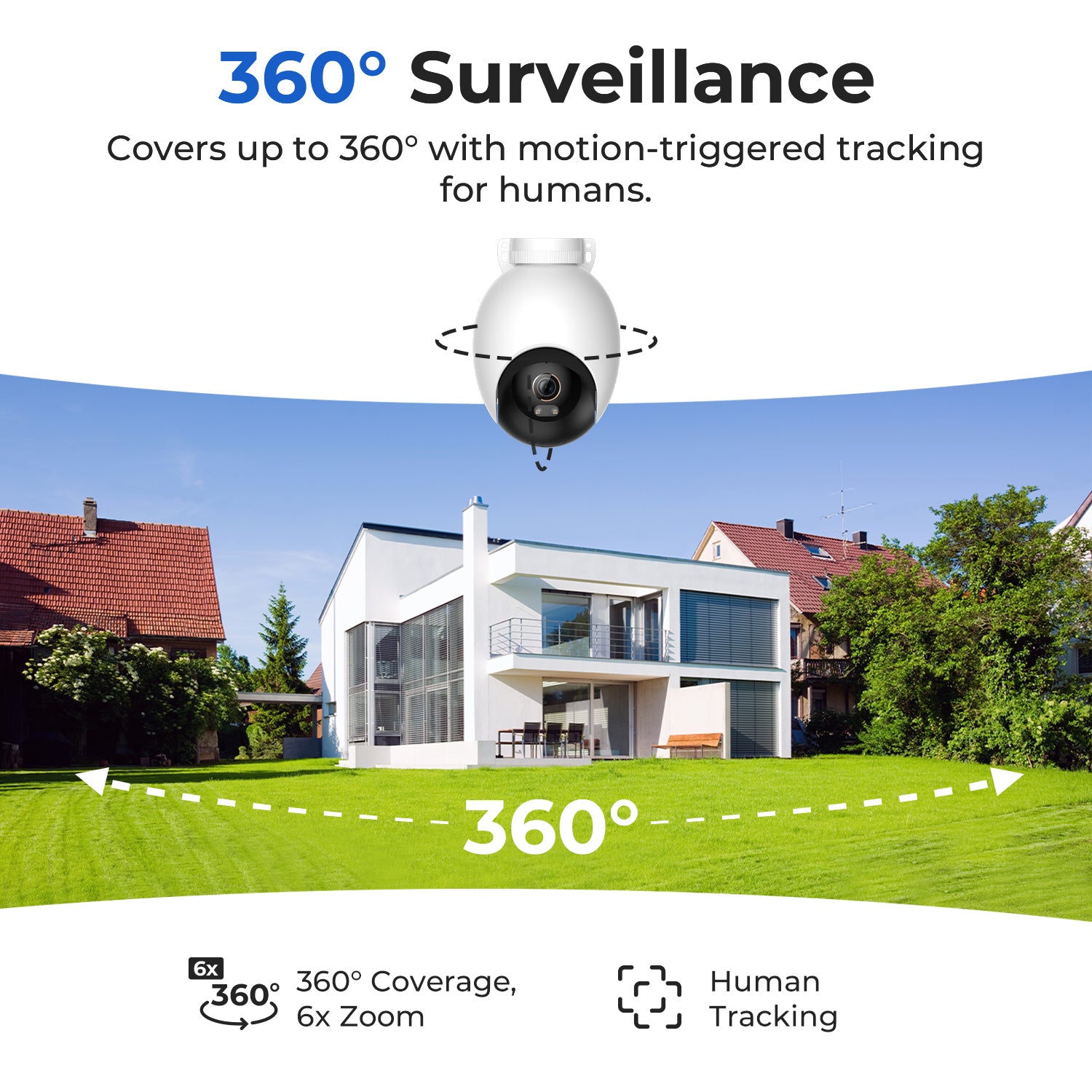 【Coming Soon】IMILAB EC6 Pro 4K WiFi Plug-in Spotlight Camera