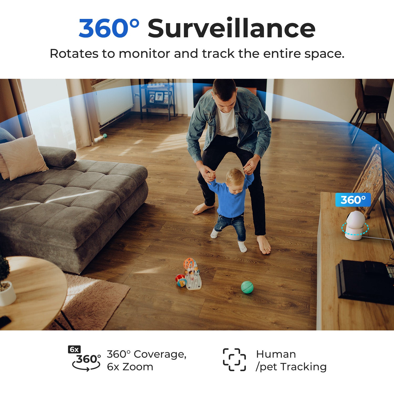 IMILAB C40 4K WiFi Plug-in Indoor Camera