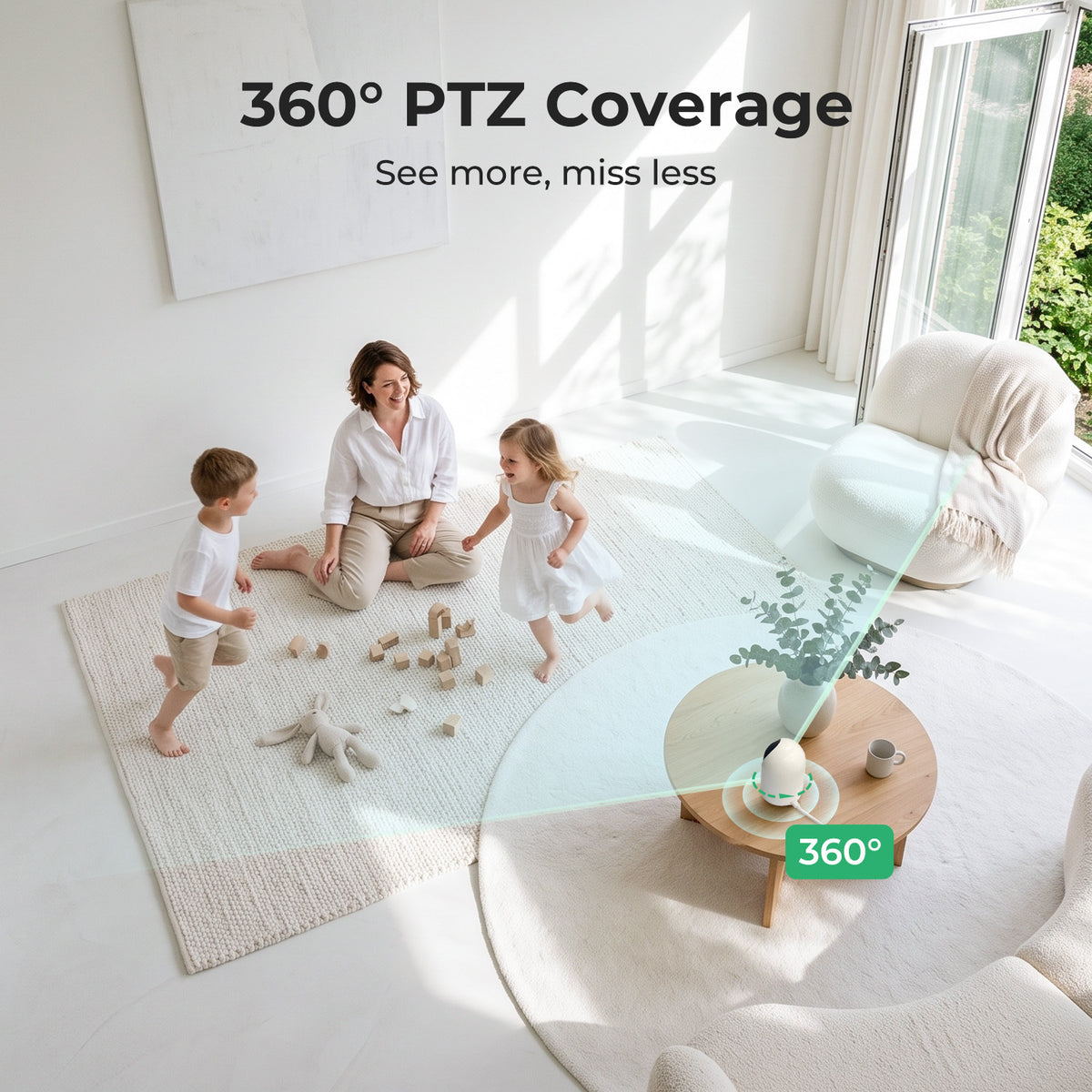IMILAB SC320 2K WiFi Plug-in Indoor Camera