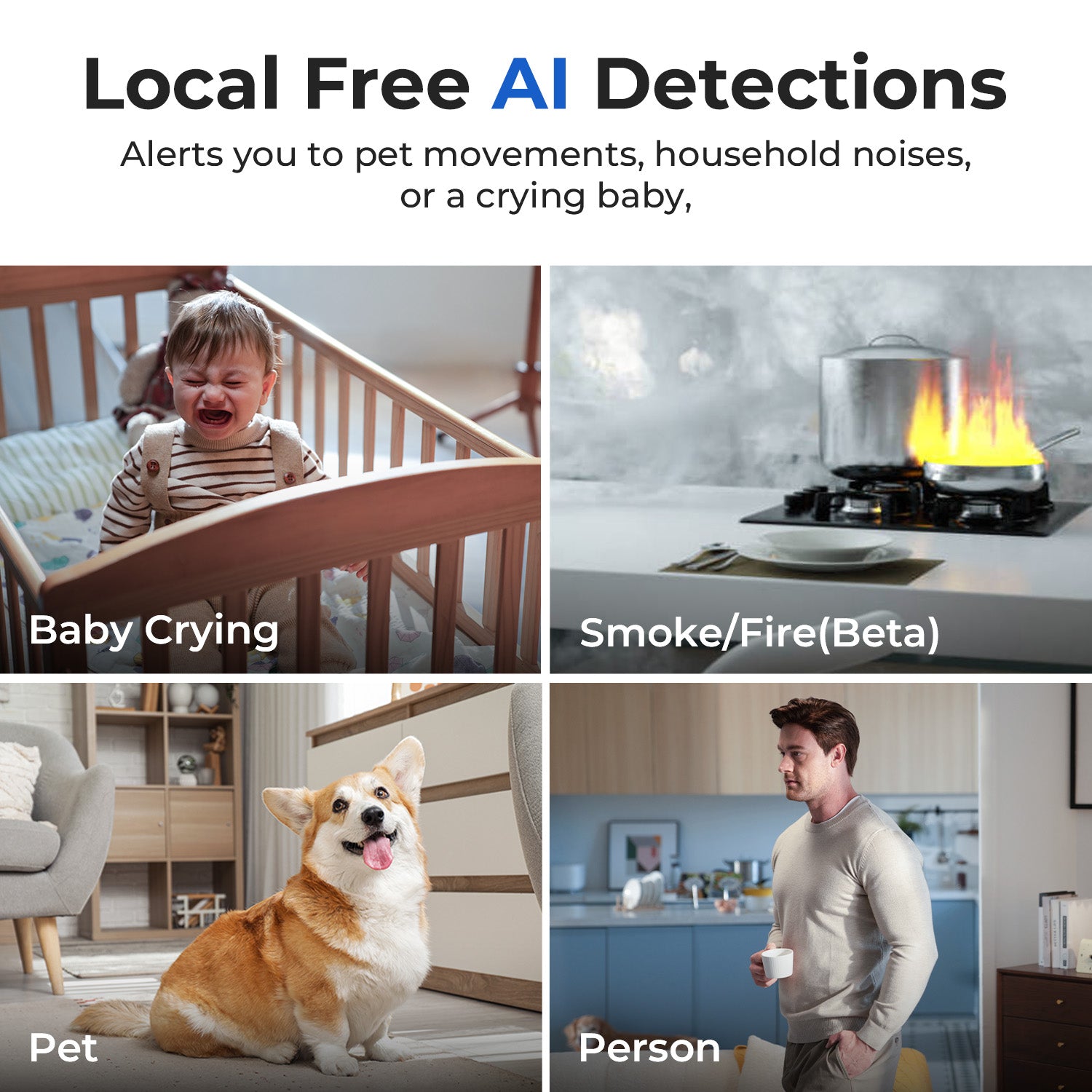 IMILAB C40 4K WiFi Plug-in Indoor Camera