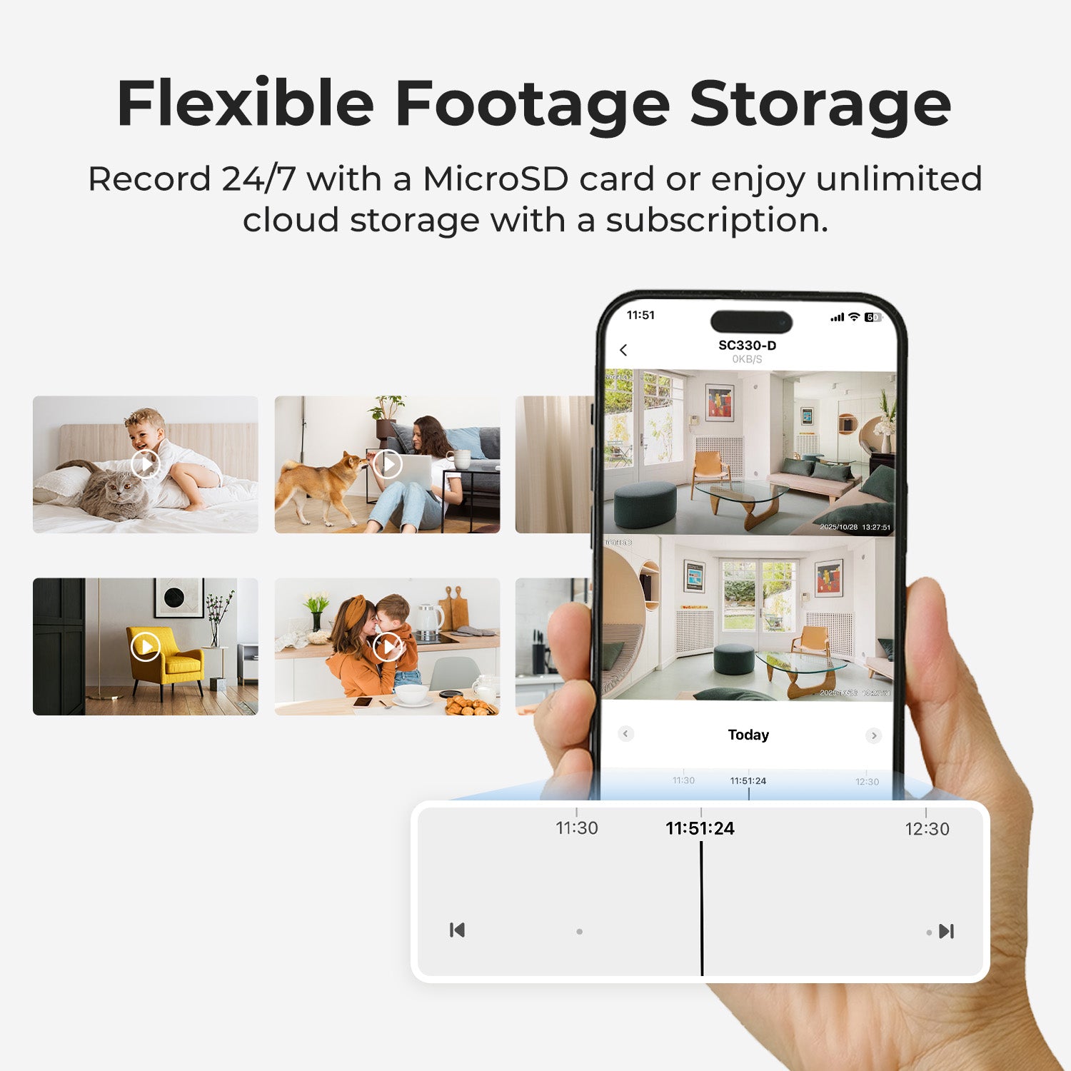 IMILAB SC330-D 3K+3K WiFi Plug-in Indoor Camera