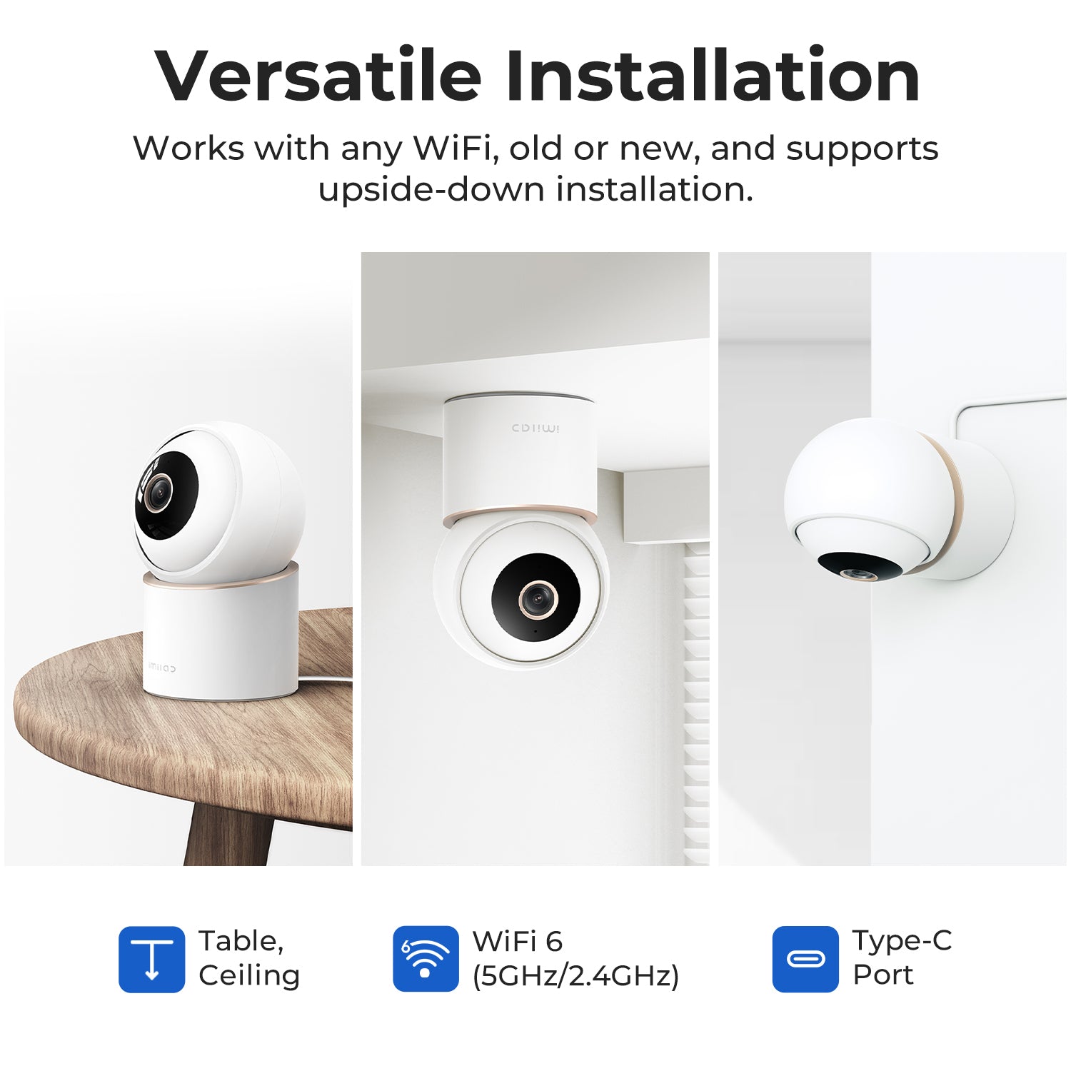 IMILAB C40 4K WiFi Plug-in Indoor Camera
