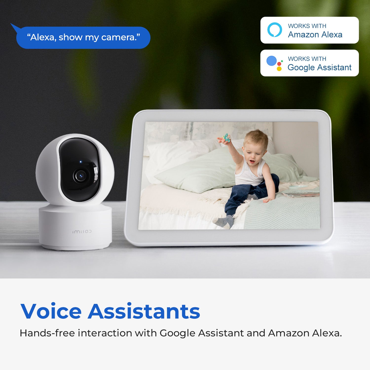 IMILAB C21 2.5K WiFi Plug-in Indoor Camera