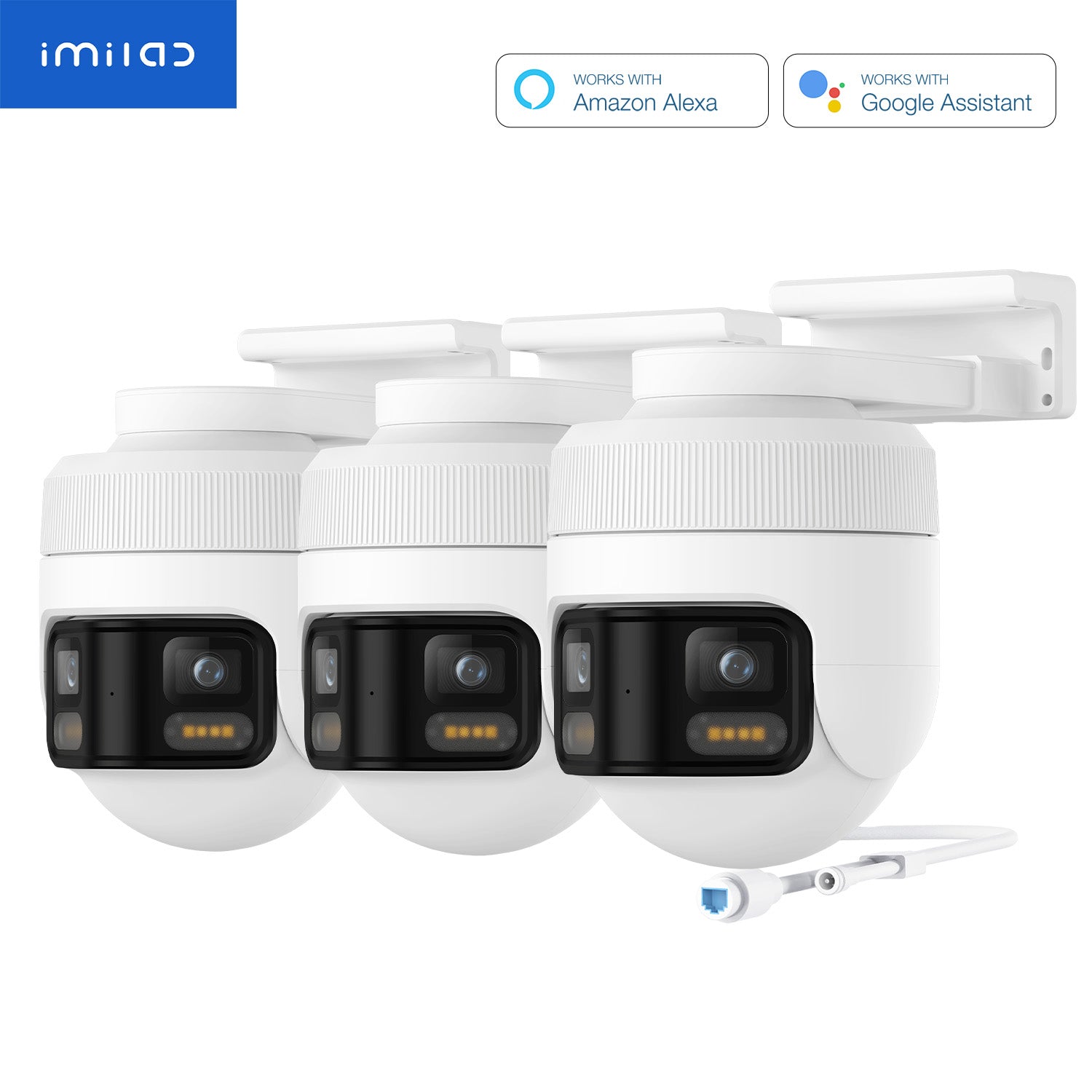 IMILAB EC6 Panorama 3.5K WiFi Plug-in Spotlight Camera