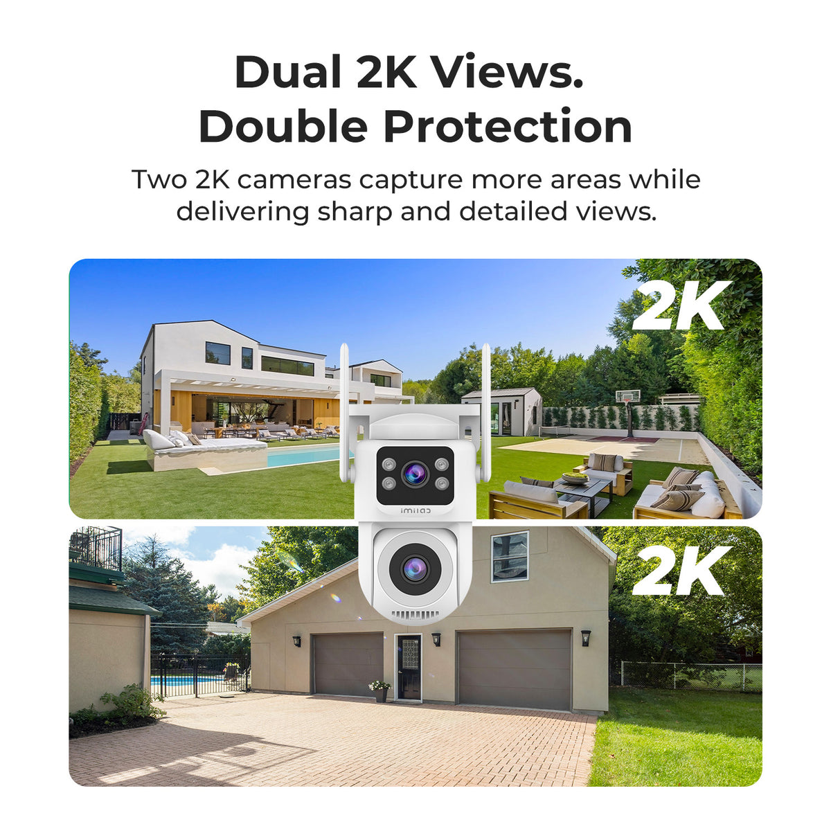 IMILAB SC720-D 2K+2K WiFi Plug-in Outdoor Camera