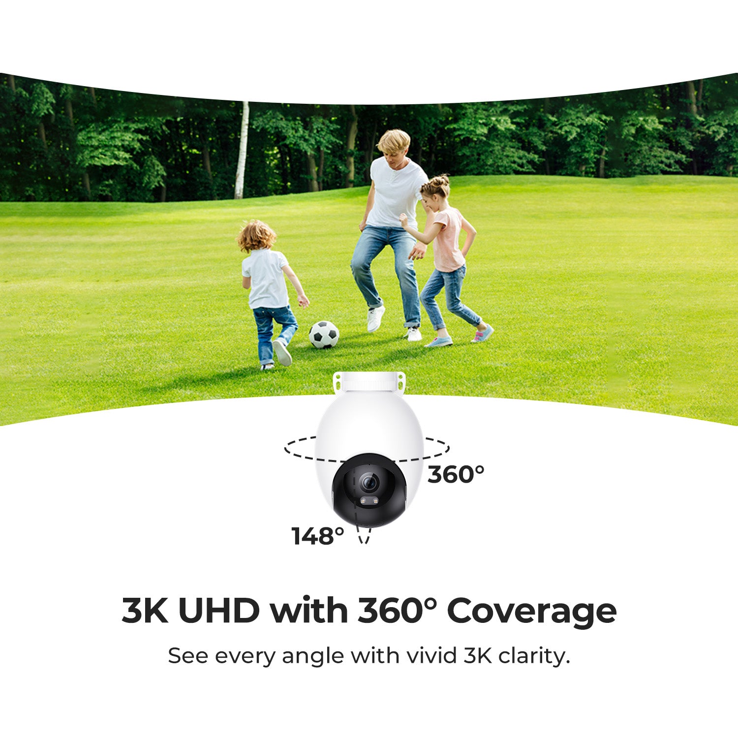 IMILAB SC730 3K WiFi Plug-in Spotlight Camera