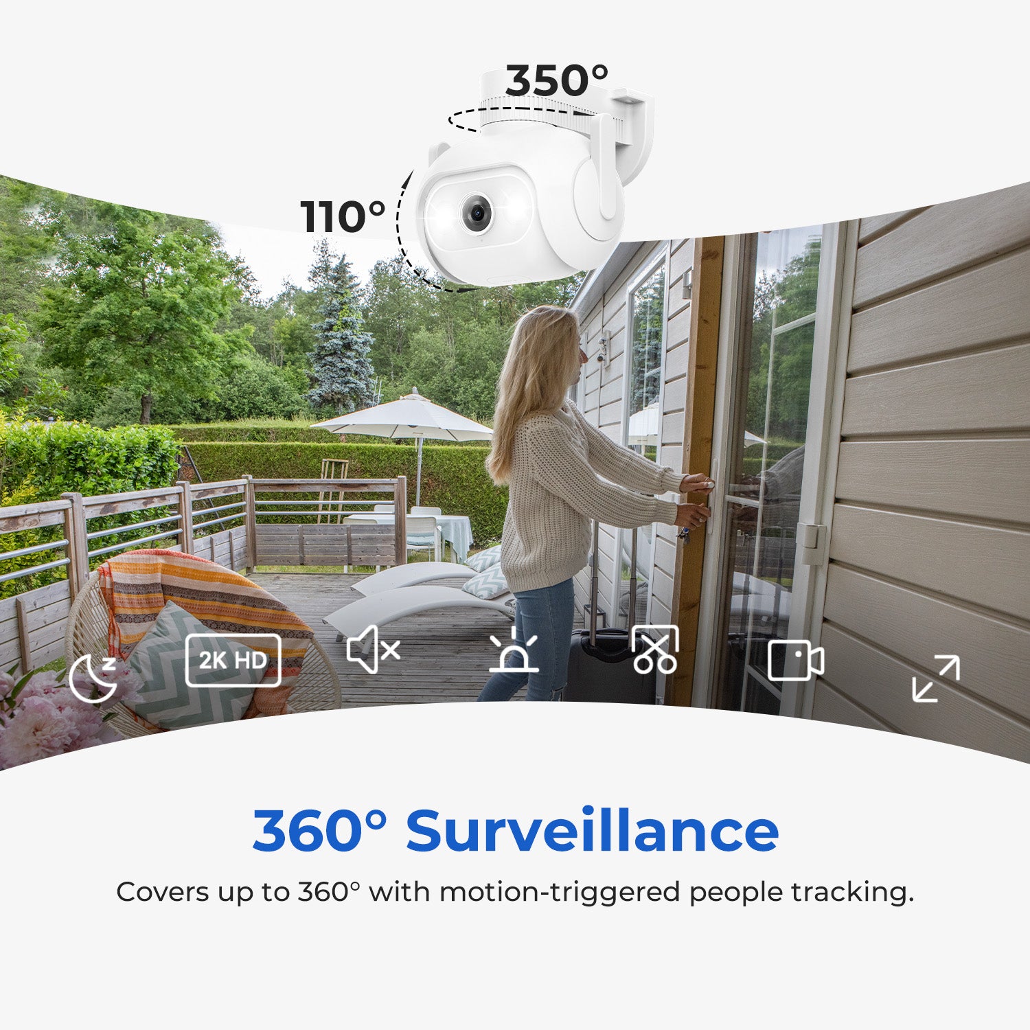 IMILAB EC5 2K WiFi Plug-in Spotlight Camera