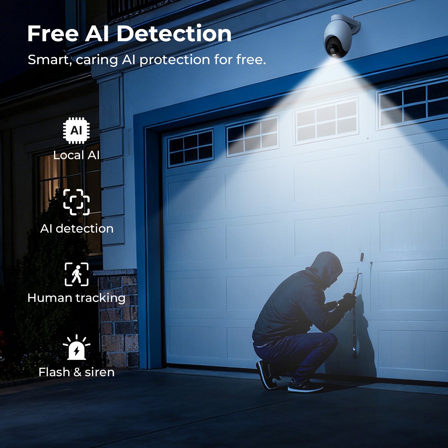IMILAB SC730 3K WiFi Plug-in Spotlight Camera